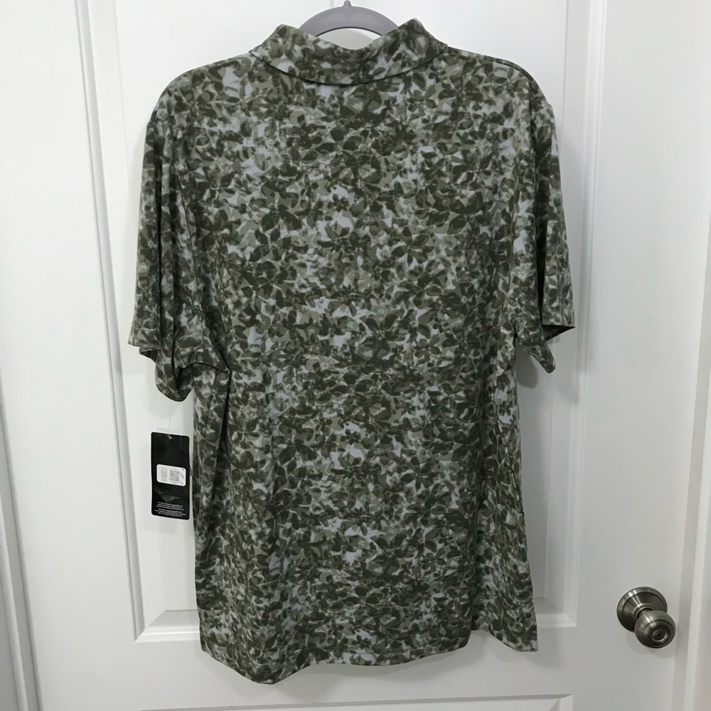 PGA Tour Men’s Green Polo Medium NWT - Picture 2 of 6